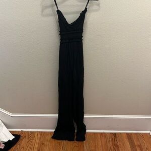 Two black one piece pants